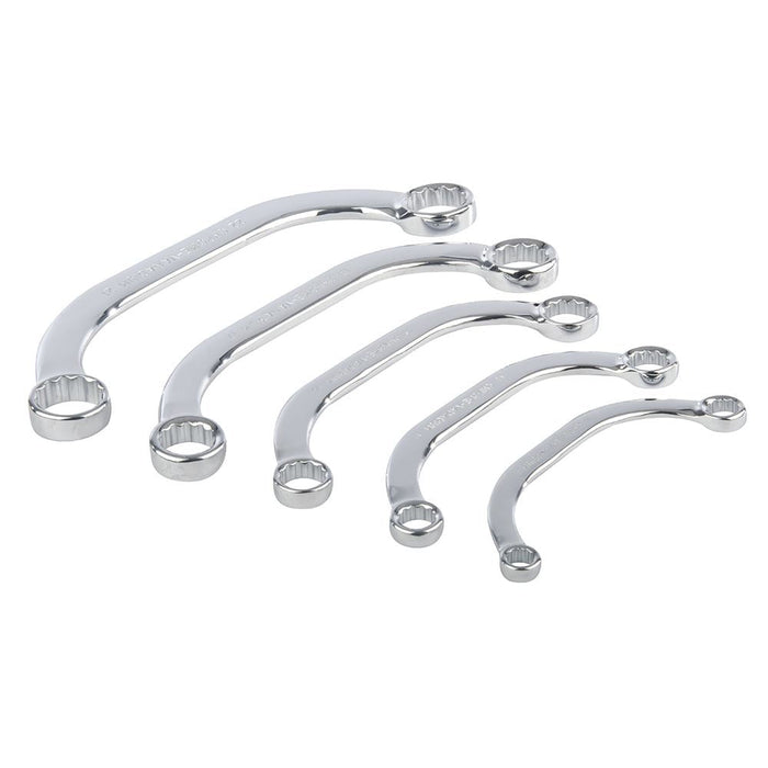 Silverline Obstruction Spanner Set 5pce 8 - 22mm Silverline - Dynamic Drive