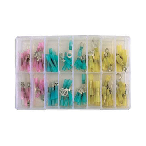 Tool Connection Assorted Heat Shrink Terminals Box 100pc 31855 Tool Connection - Dynamic Drive