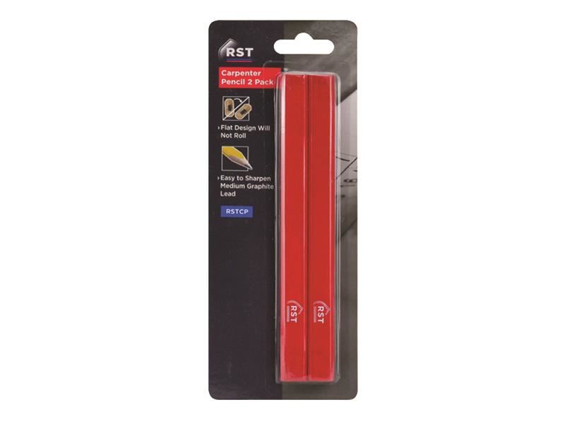R.S.T. Carpenter's Pencils (Pack 2) R.S.T. - Dynamic Drive