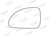 Summit Stick-On Standard Mirror Glass fits Kia Ceed 06 to 12 LHS Summit - Dynamic Drive