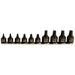 Laser Low Profile Star Socket Bit Set 1/4"D, 3/8"D 10pc 5664 Laser - Dynamic Drive