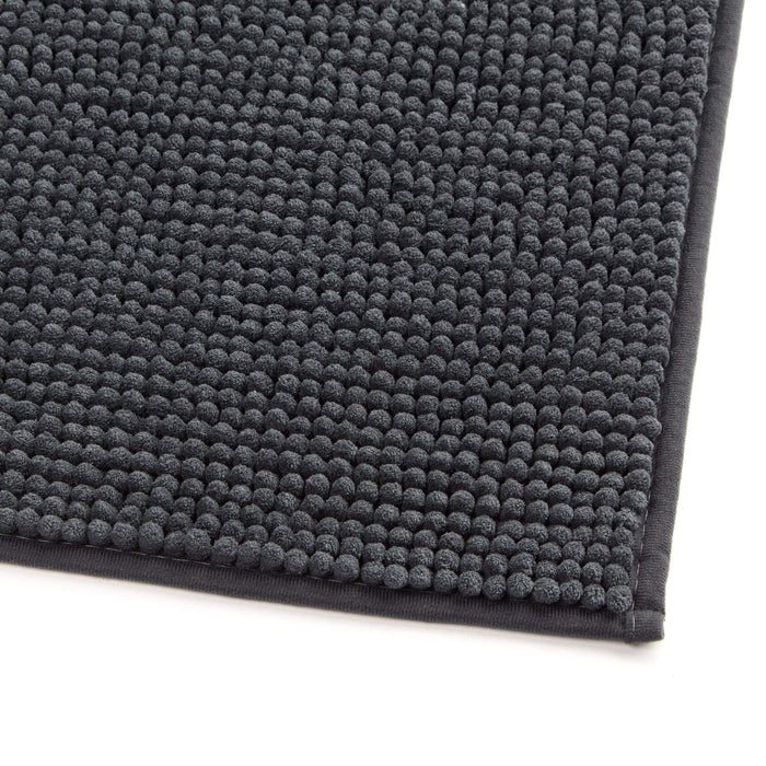 Bath Mat 80 X 50Cm Grey 632502 Rayen - Dynamic Drive