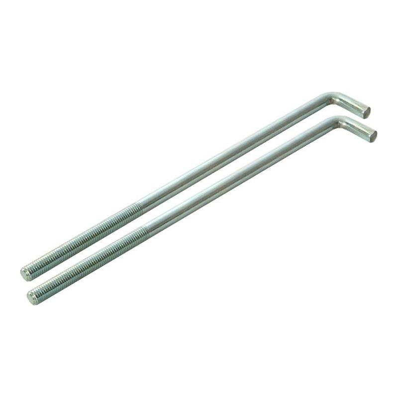 Faithfull External Building Profile - 350mm (14in) Bolts (Pack 2) Faithfull - Dynamic Drive