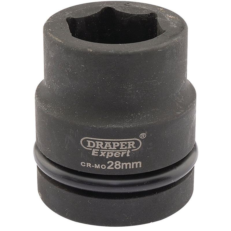 Draper Expert HI-TORQ 6 Point Impact Socket, 1" Sq. Dr., 28mm 05109 Draper - Dynamic Drive