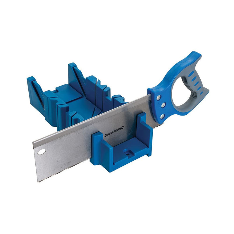 Silverline Expert Mitre Box & Saw 300 x 90mm Silverline - Dynamic Drive