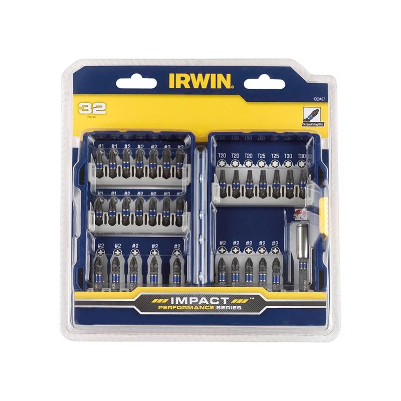 Irwin® Impact Screwdriver Bit Set, 32 Piece IRWIN® - Dynamic Drive