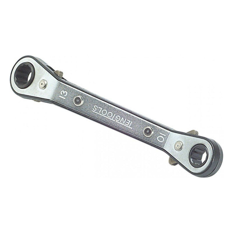 Teng Tools Ratcheting Offset Ring Spanner Metric 12 x 14mm Teng Tools - Dynamic Drive