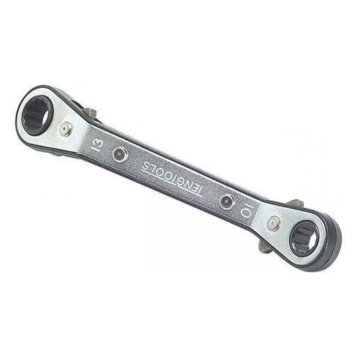 Teng Tools Ratcheting Offset Ring Spanner Metric 12 x 14mm Teng Tools - Dynamic Drive