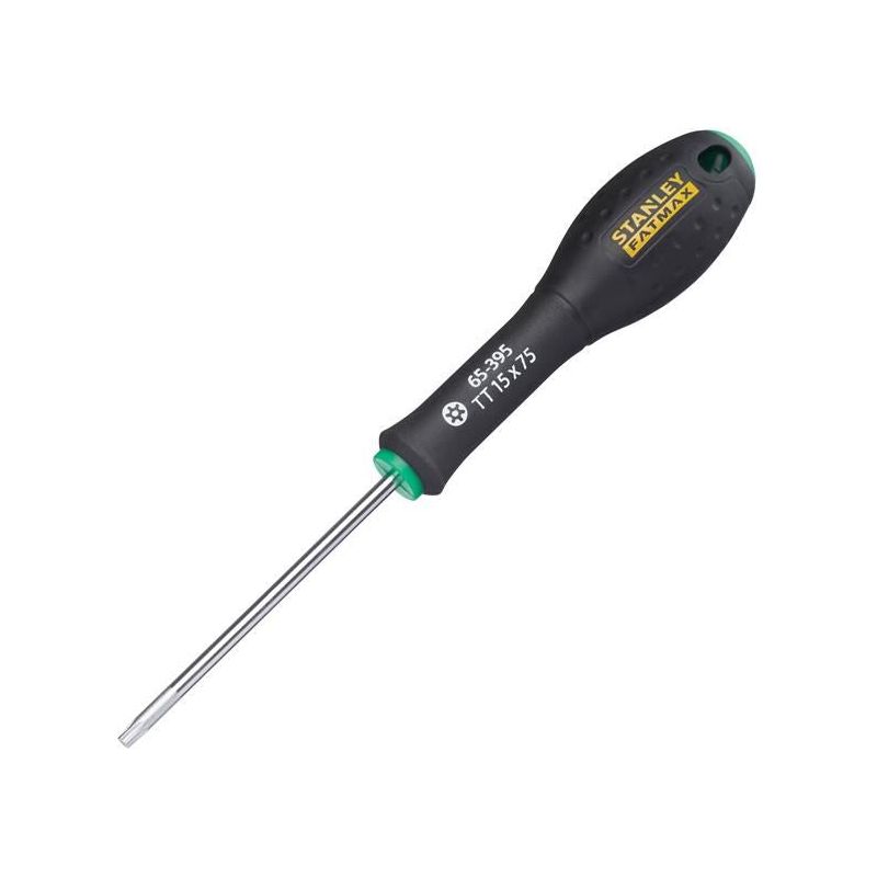 Stanley® Hand Tools FatMax® Screwdriver Tamper-proof TORX Tip TTX15 x 75mm STANLEY® Hand Tools - Dynamic Drive