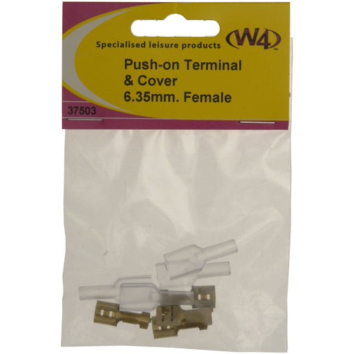 W4 Female Terminal / Cover 1/4" 37503 W4 - Dynamic Drive