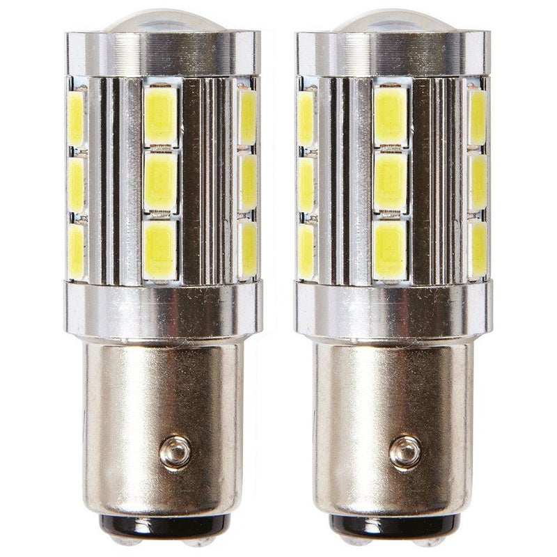 Ring Premium Rw382Led 6000K Ice White 12V 382 P21W Ba15S Bayonet Brake Stop Or T Ring Automotive - Dynamic Drive