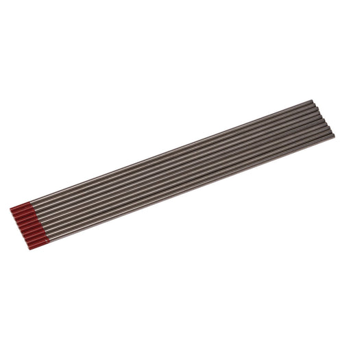 Draper Thoriated Tungsten Electrodes, 2.4 x 150mm (Pack of 10) 15861 Draper - Dynamic Drive