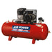 Sealey Air Compressor 150L Belt Drive 3hp with Cast Cylinders SAC1153B Sealey - Dynamic Drive