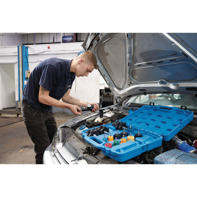 Draper Expert Universal Pressure Test Kit (15 Piece) 21439 Draper - Dynamic Drive
