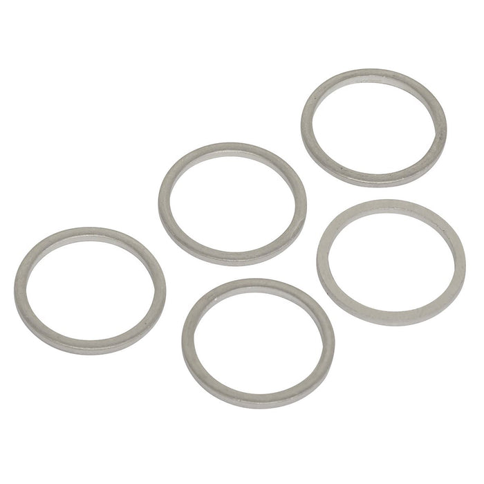 Sealey Sump Plug Washer M17 Pack of 5 VS17SPW Sealey - Dynamic Drive
