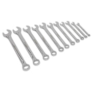 Sealey Combination Spanner Set 11pc Imperial S0857 Siegen by Sealey - Dynamic Drive