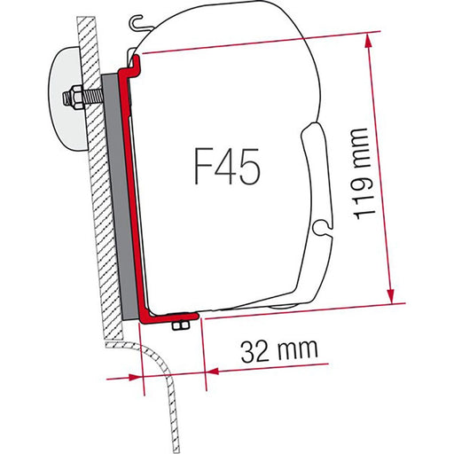 Fiamma Kit for High Roof Adaptor on Westfalia RVs Fiamma - Dynamic Drive