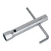 Sealey Double End Long Reach Spark Plug Box Spanner 17/21mm with L-Bar MS158 Sealey - Dynamic Drive