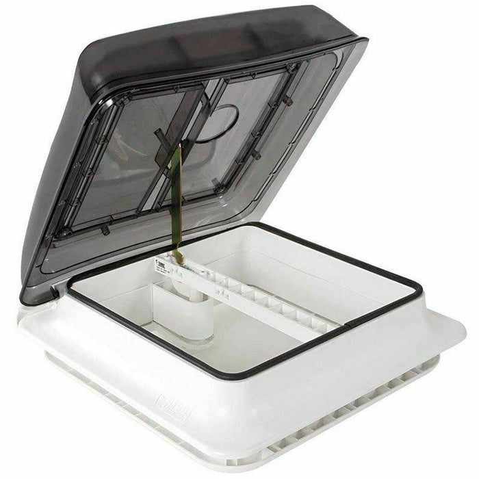 Fiamma Turbo Roof Vent Standard Crystal Motorised Fan 400x400 Motorhome Caravan Fiamma  - Dynamic Drive