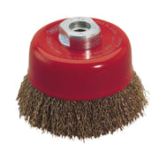 Draper Expert Crimped Wire Cup Brush, 80mm, M14 52636 Draper - Dynamic Drive