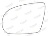 Summit Stick-On Standard Mirror Glass fits Audi A8 11 to 14 LHS Summit - Dynamic Drive