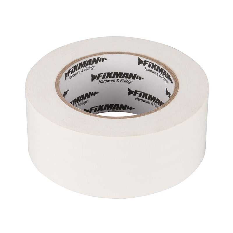 Fixman Super Heavy Duty Duct Tape 50mm x 50m White Fixman - Dynamic Drive