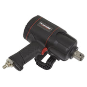 Sealey Air Impact Wrench 1"Sq Drive Twin Hammer SA6008 Sealey - Dynamic Drive