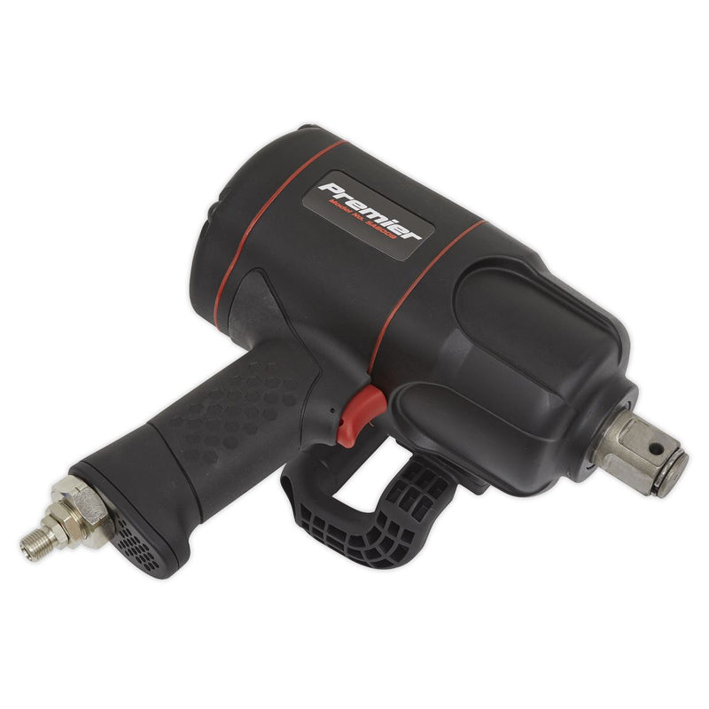 Sealey Air Impact Wrench 1"Sq Drive Twin Hammer SA6008 Sealey - Dynamic Drive