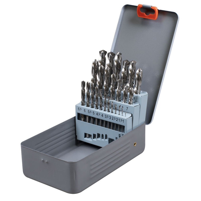 Sealey Left-Hand Spiral Drill Bit Set 25pc AK8191 Sealey - Dynamic Drive