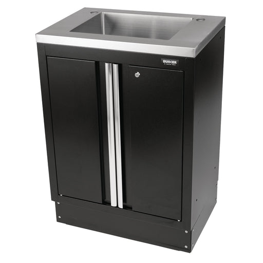 Draper BUNKER Modular Floor Cabinet with Sink, 2 Door, 680mm 31034 Draper - Dynamic Drive