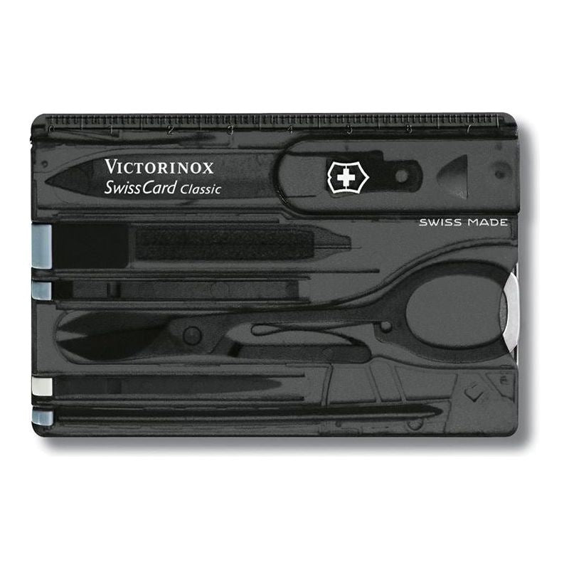 Victorinox SwissCard Translucent Onyx Blister Pack Victorinox - Dynamic Drive
