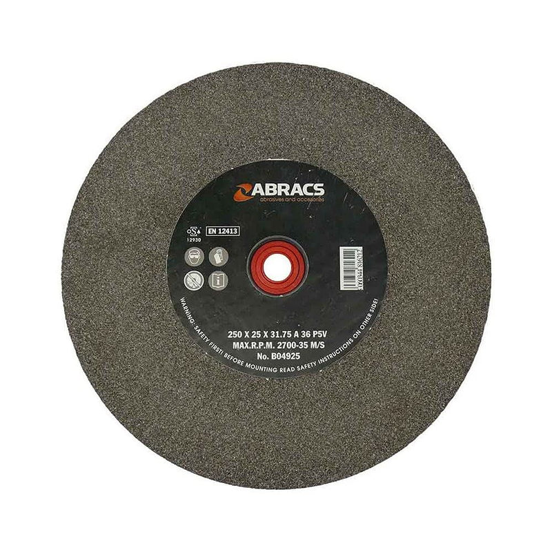 Abracs PHGW15020A036 Bench Grinder Wheel - 150mm x 20mm x 36g AL/OX ABRACS - Dynamic Drive