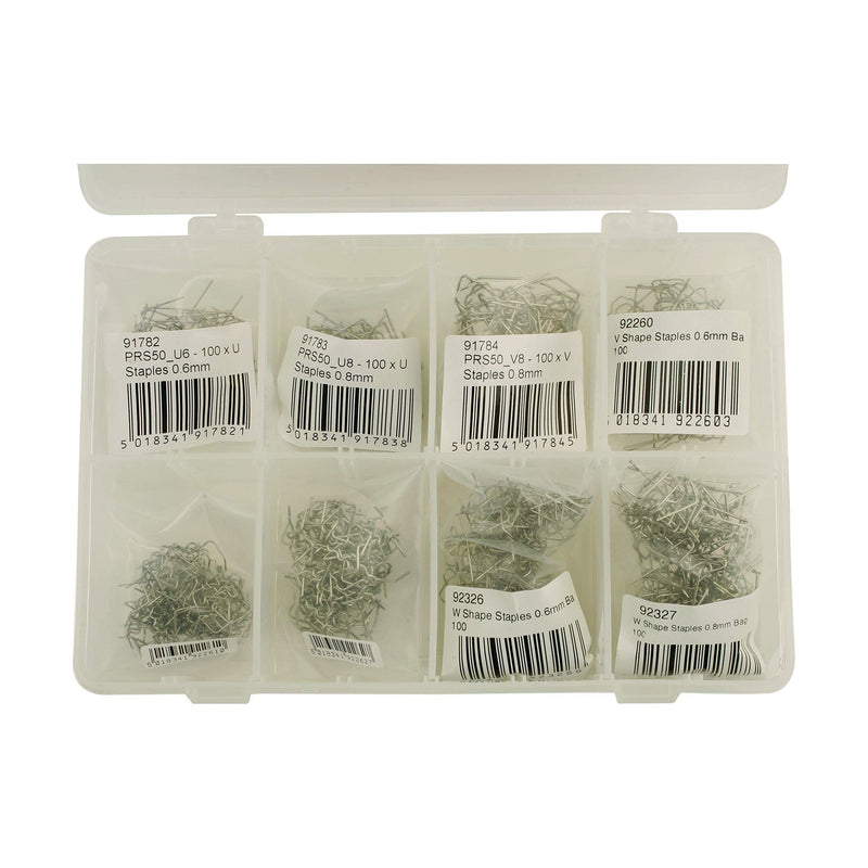 Power-Tec Assorted Staples for Hot Stapler 800pc 92382 Power-Tec - Dynamic Drive