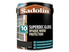 Sadolin Superdec Opaque Wood Protection Black Gloss 5 litre Sadolin - Dynamic Drive