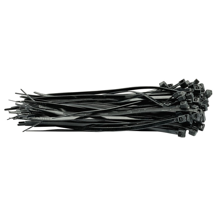 Draper Cable Ties, 3.6 x 150mm, Black (Pack of 100) 70391 Draper - Dynamic Drive