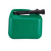Draper Plastic Fuel Can, 5L, Green 09052 Draper - Dynamic Drive