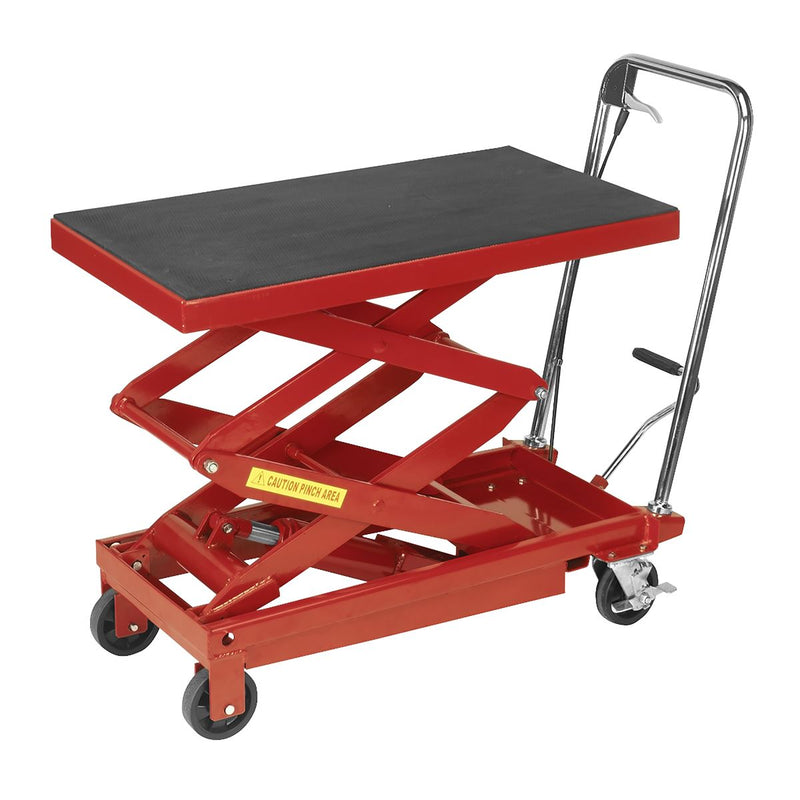 Sealey Hydraulic Platform Truck 300kg High Lift HPT400H Sealey - Dynamic Drive
