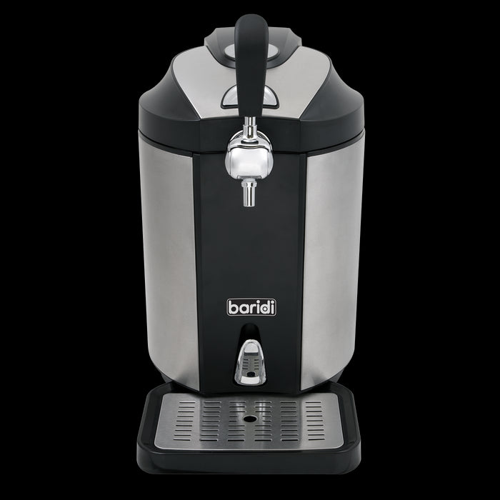 Baridi 5L Mini Keg Draft Beer Dispenser Tap 4C Integrated Cooling Baridi  - Dynamic Drive