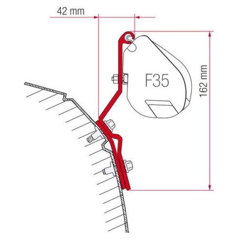 98655-111 KIT T4 LIFT ROOF Fiamma  - Dynamic Drive
