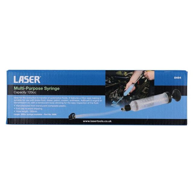 Laser Multi-Purpose Syringe 120cc 8464 Laser - Dynamic Drive