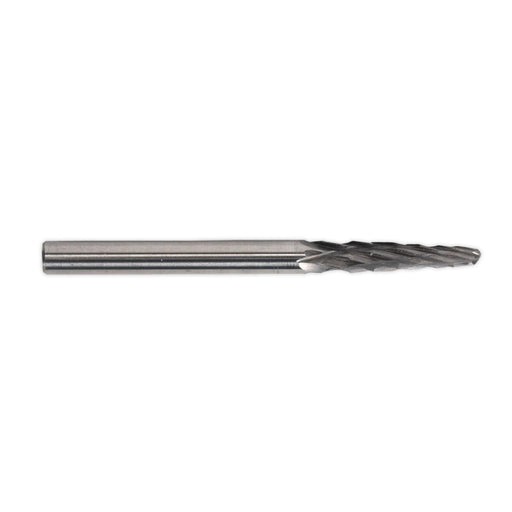 Sealey Micro Carbide Burr Ball Nose Taper 3mm Pack of 3 MCB004 Sealey - Dynamic Drive