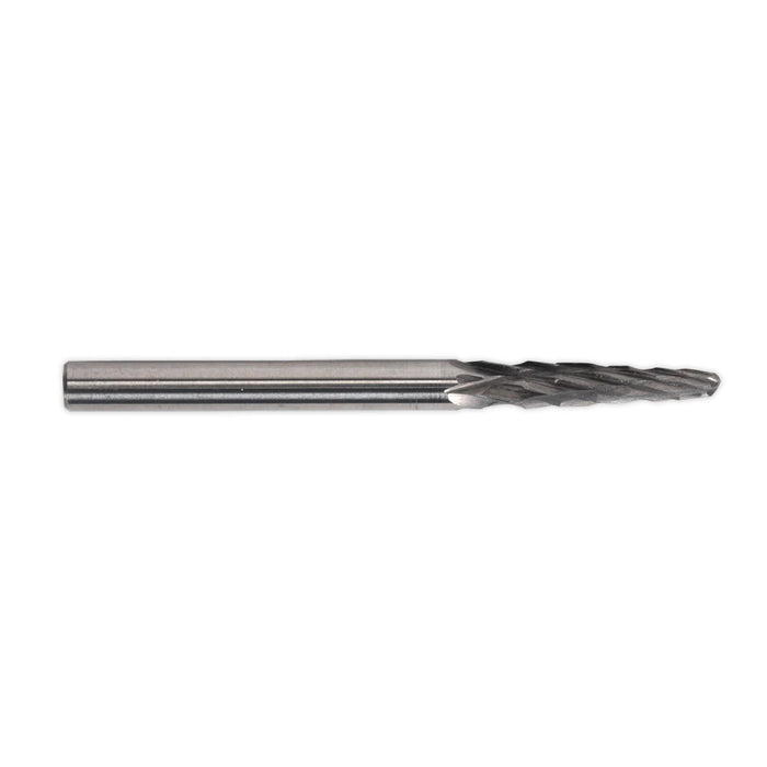 Sealey Micro Carbide Burr Ball Nose Taper 3mm Pack of 3 MCB004 Sealey - Dynamic Drive