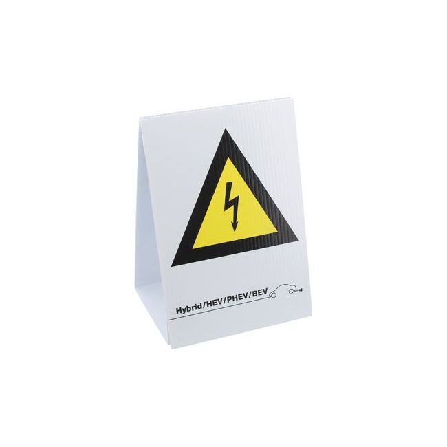 Laser High Voltage Sign (Double Sided) 7574 Laser - Dynamic Drive