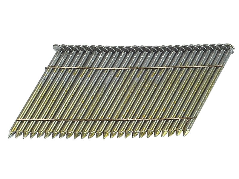 Bostitch 28° Bright Ring Shank Stick Nails 3.1 x 90mm (Pack 2000) Bostitch - Dynamic Drive