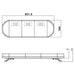 Ring Automotive RCV9820 TM LED Light Bar, 922 mm Ring Automotive - Dynamic Drive