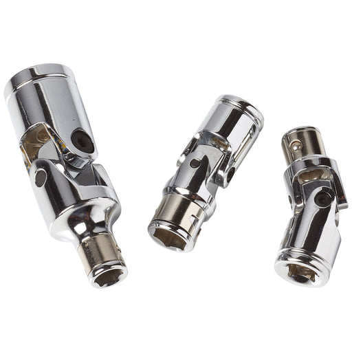 Laser Universal Joint Bit Adaptor Set 3pc 7255 Laser - Dynamic Drive
