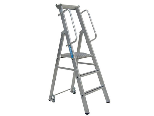 Zarges Mobile Mastersteps, Platform Height 0.78m 3 Rungs Zarges - Dynamic Drive