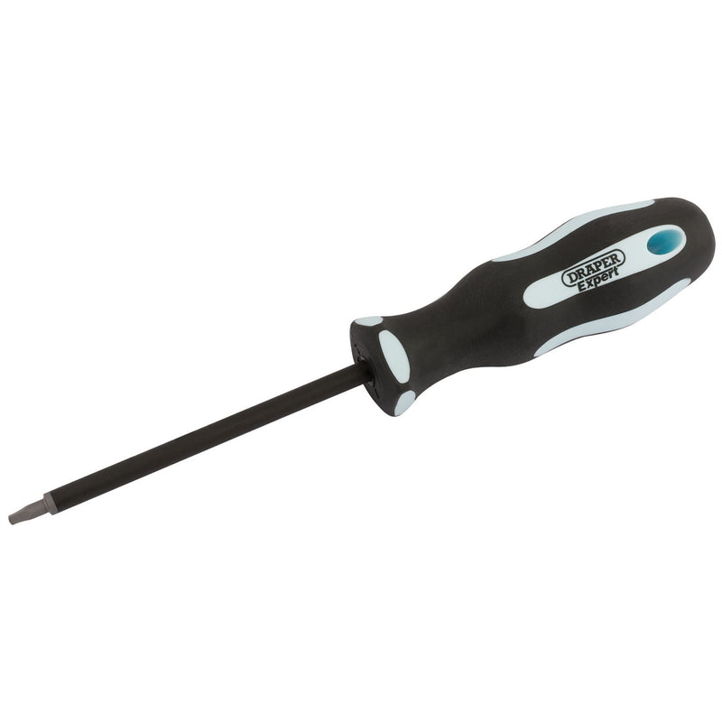 Draper Square Recess Soft Grip Security Screwdriver, S1 x 100mm 75365 Draper - Dynamic Drive