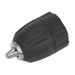 Sealey Drill Chuck Keyless 10mm 3/8"-24UNF DC003 Sealey - Dynamic Drive