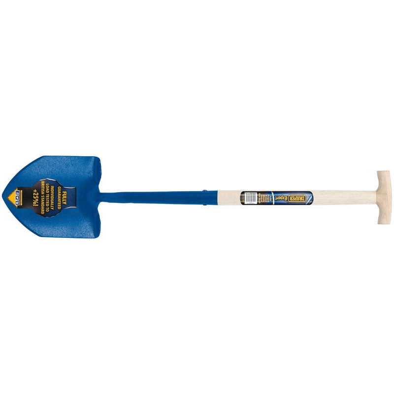 Draper Solid Forged Round Mouth Shovel T-Handled with Ash Shaft 10874 Draper - Dynamic Drive